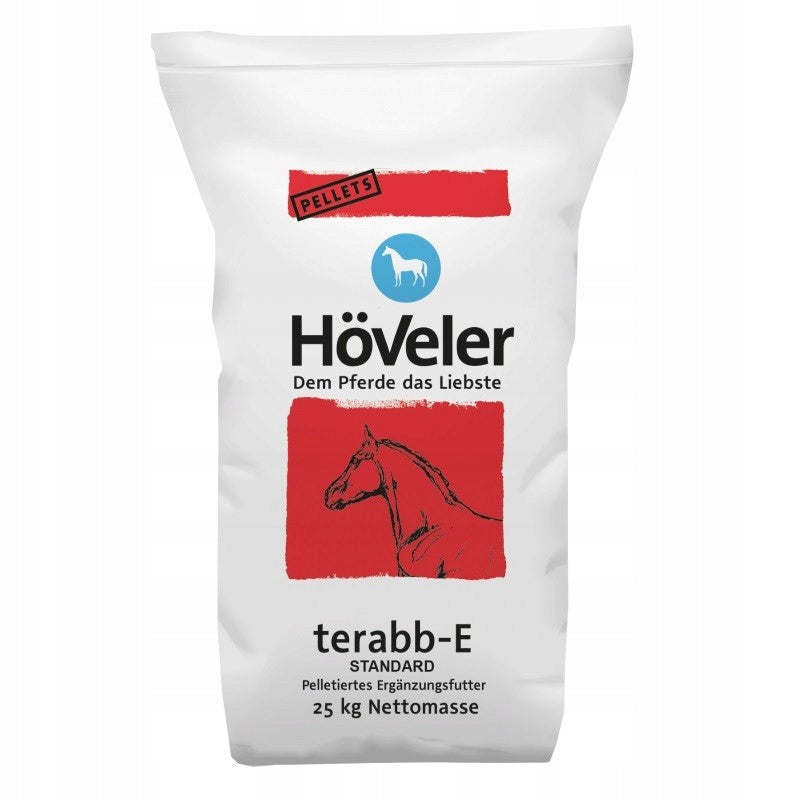 PASZA HOVELER HRS TERABB E-STANDARD 25KG GRANULAT - Cavalo